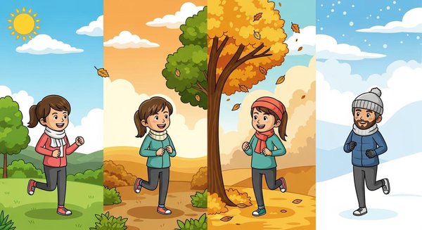 Être en forme toute l'année : les habitudes à adopter chaque saison